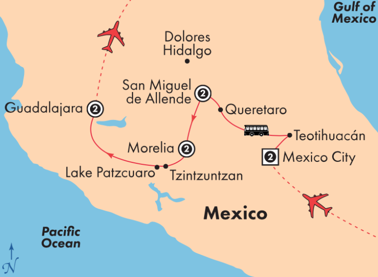 guided tours to mexico